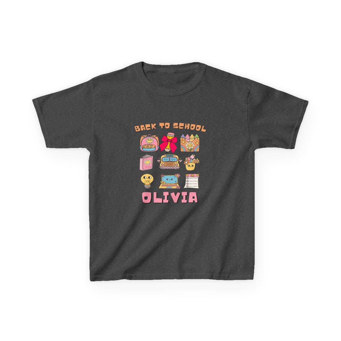 Custom Kids’ Shirt for First Day – Back to School Design