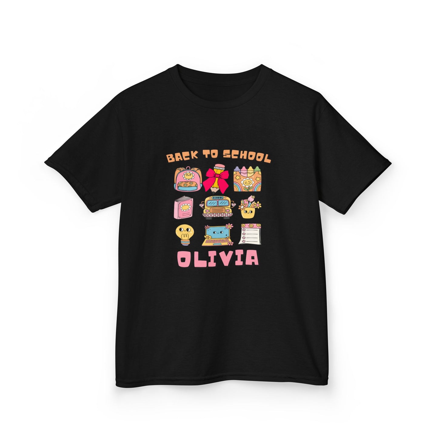 Custom Kids’ Shirt for First Day – Back to School Design