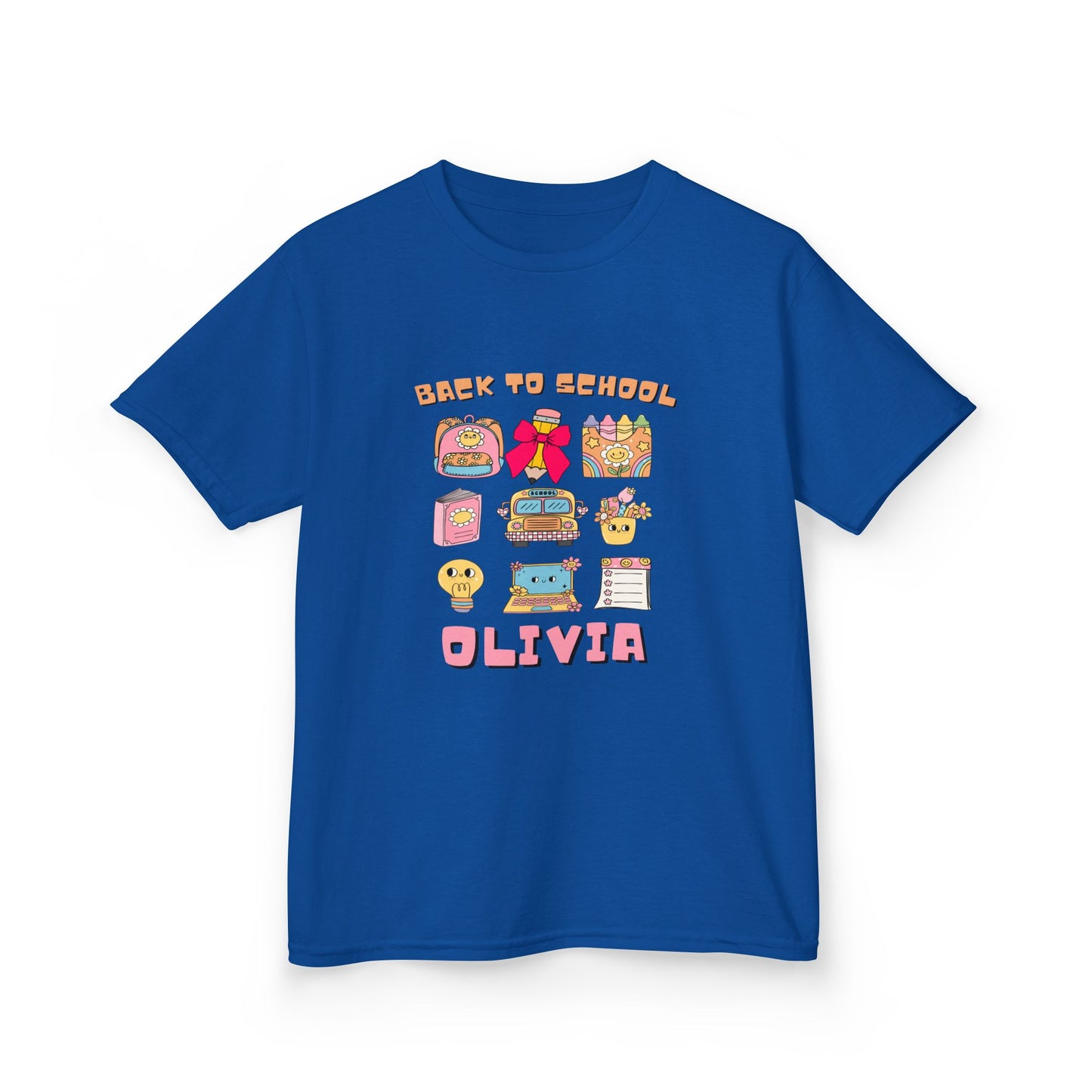 Custom Kids’ Shirt for First Day – Back to School Design
