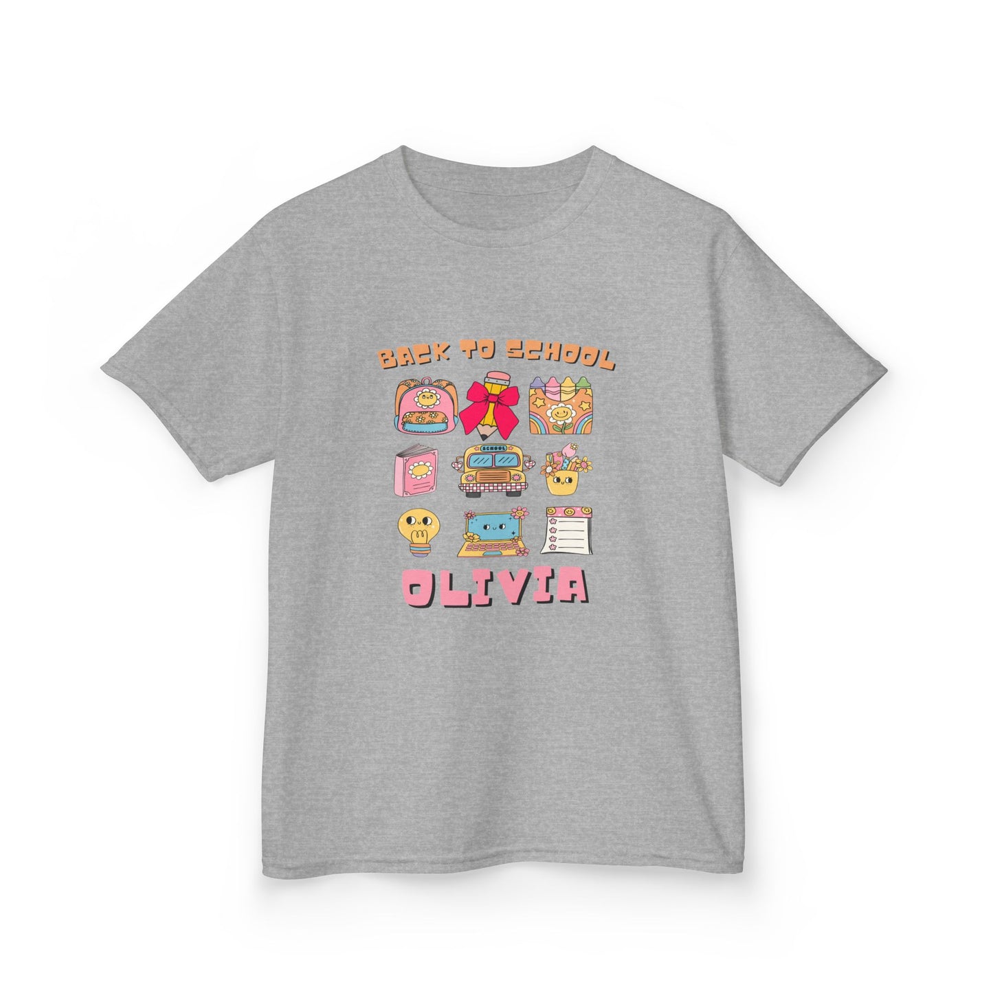 Custom Kids’ Shirt for First Day – Back to School Design
