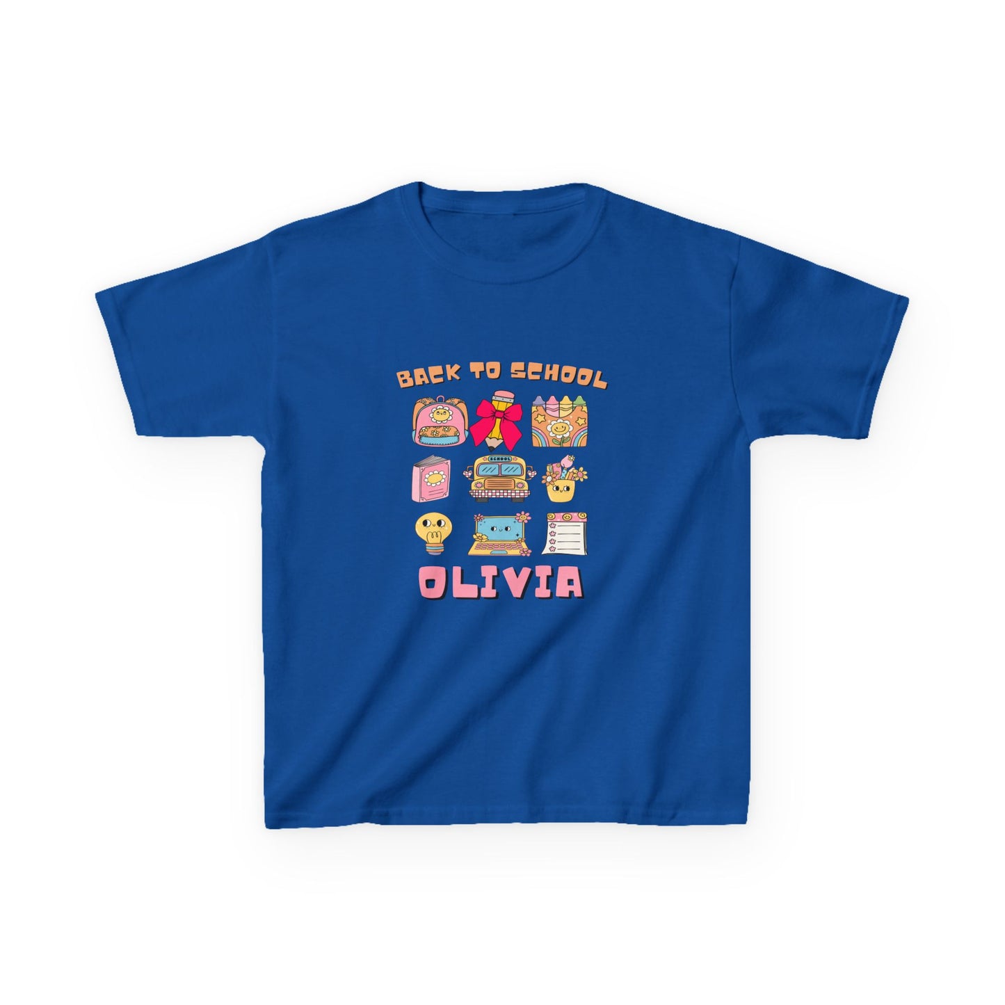 Custom Kids’ Shirt for First Day – Back to School Design