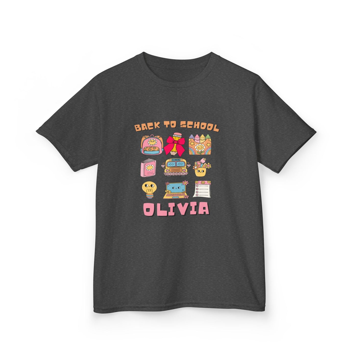 Custom Kids’ Shirt for First Day – Back to School Design