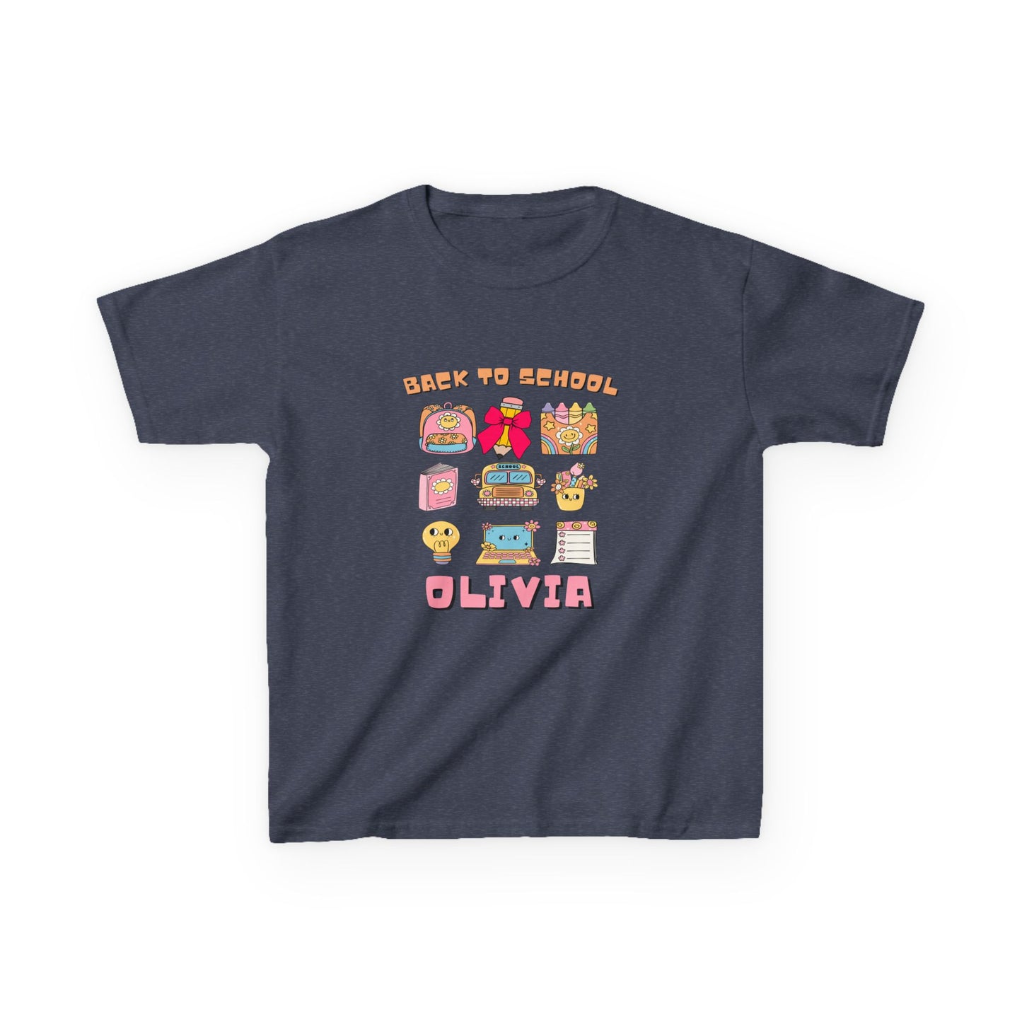 Custom Kids’ Shirt for First Day – Back to School Design