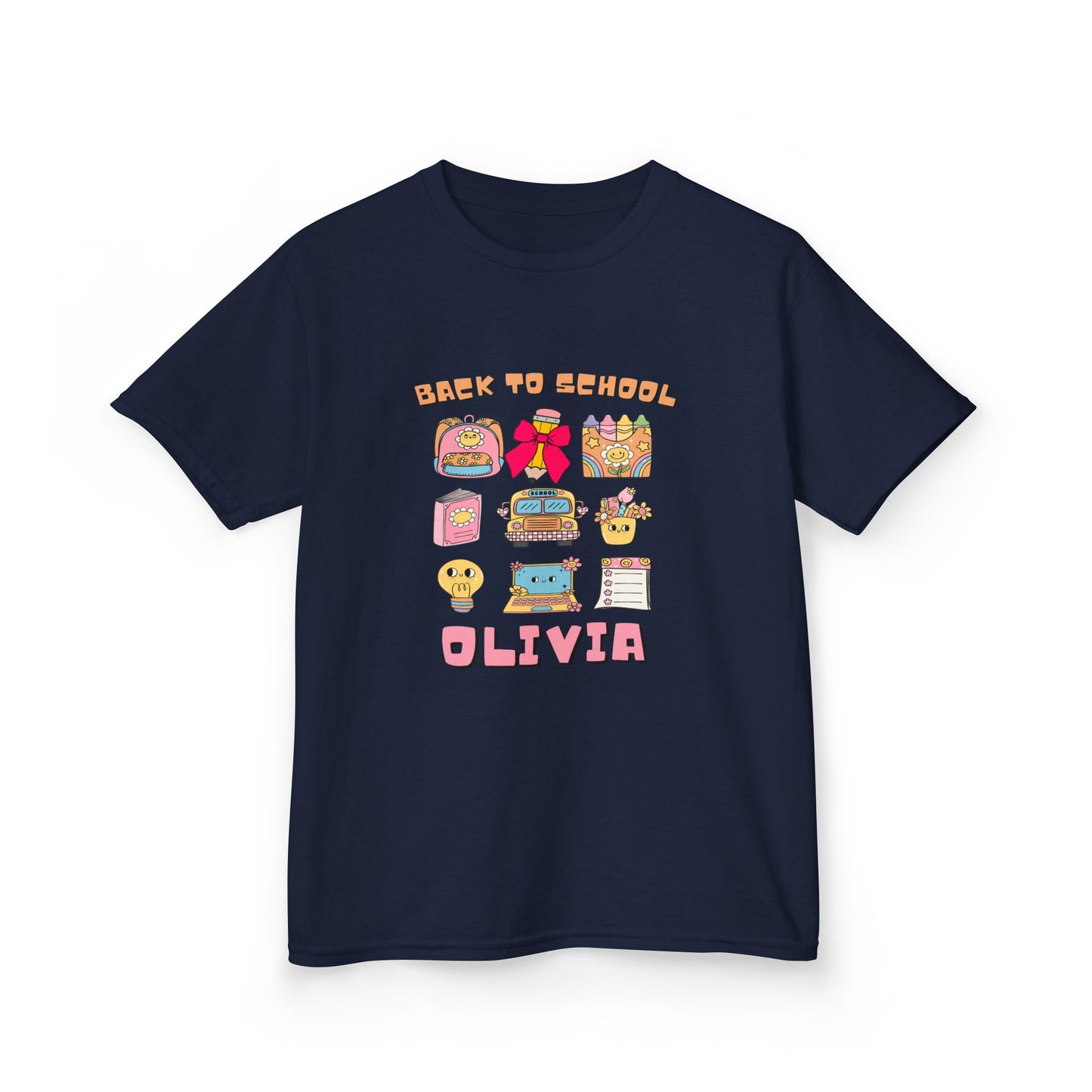 Custom Kids’ Shirt for First Day – Back to School Design
