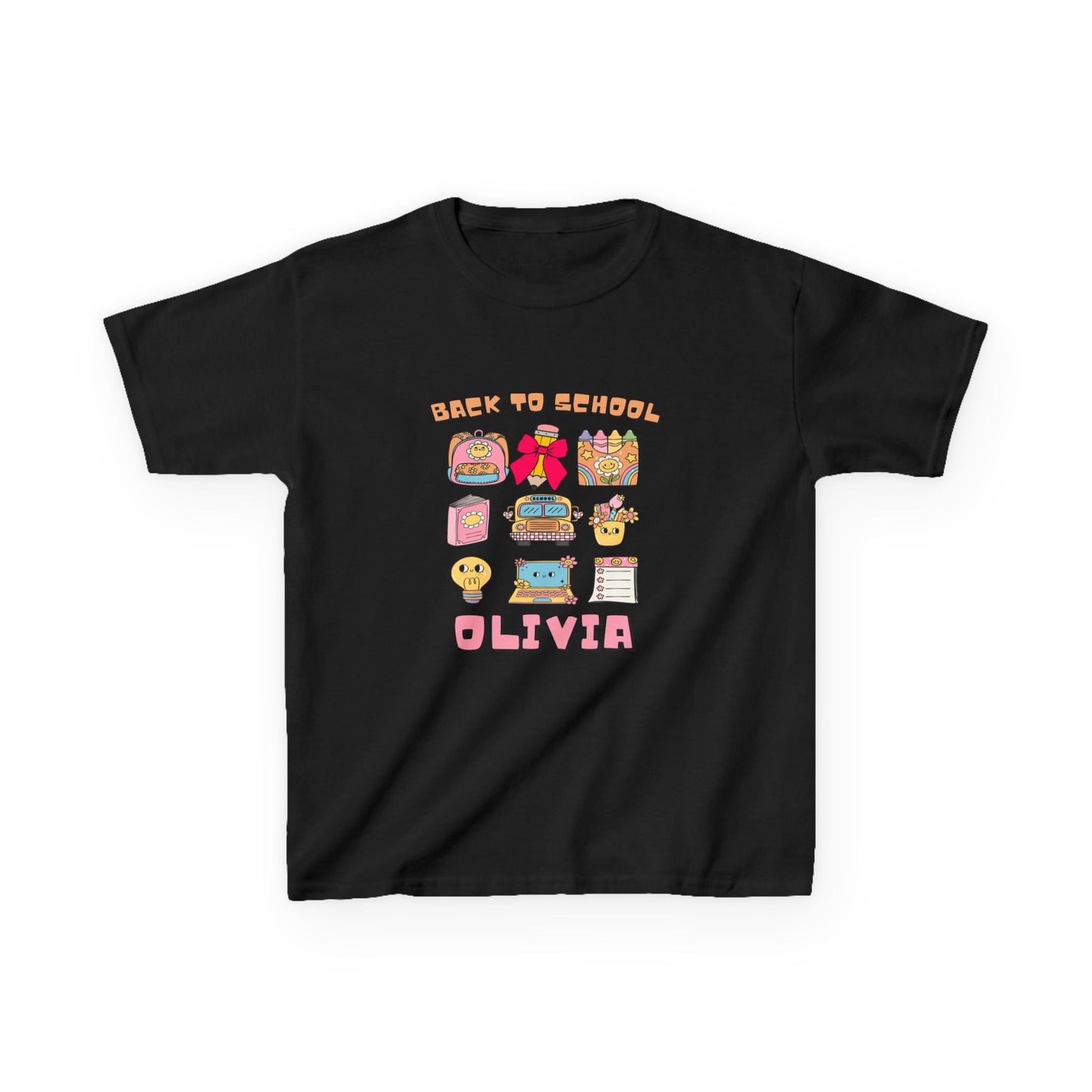 Custom Kids’ Shirt for First Day – Back to School Design