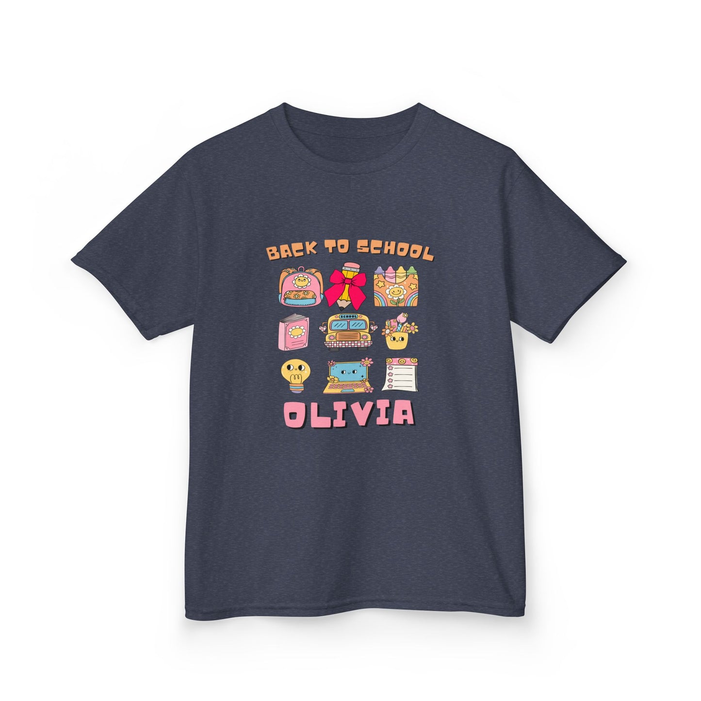 Custom Kids’ Shirt for First Day – Back to School Design
