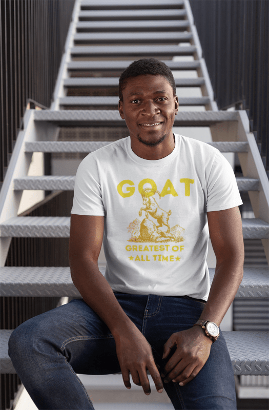 GOAT Greatest of All Time T-Shirt - Makarios kustom printing