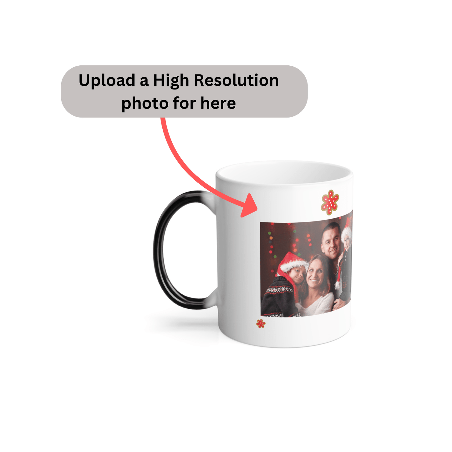 Personalized Christmas Color Morphing Mug 11oz - Makarios kustom printing