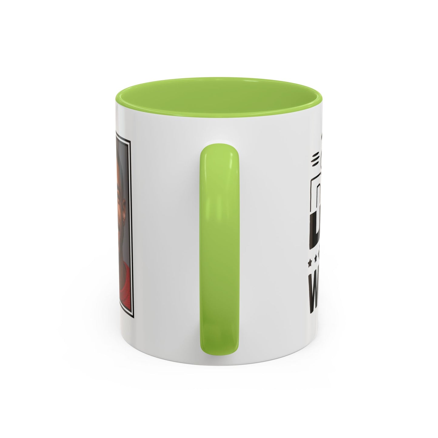 Custom Father's Day Accent Coffee Mug | 11oz & 15oz Personalized Ceramic Mug