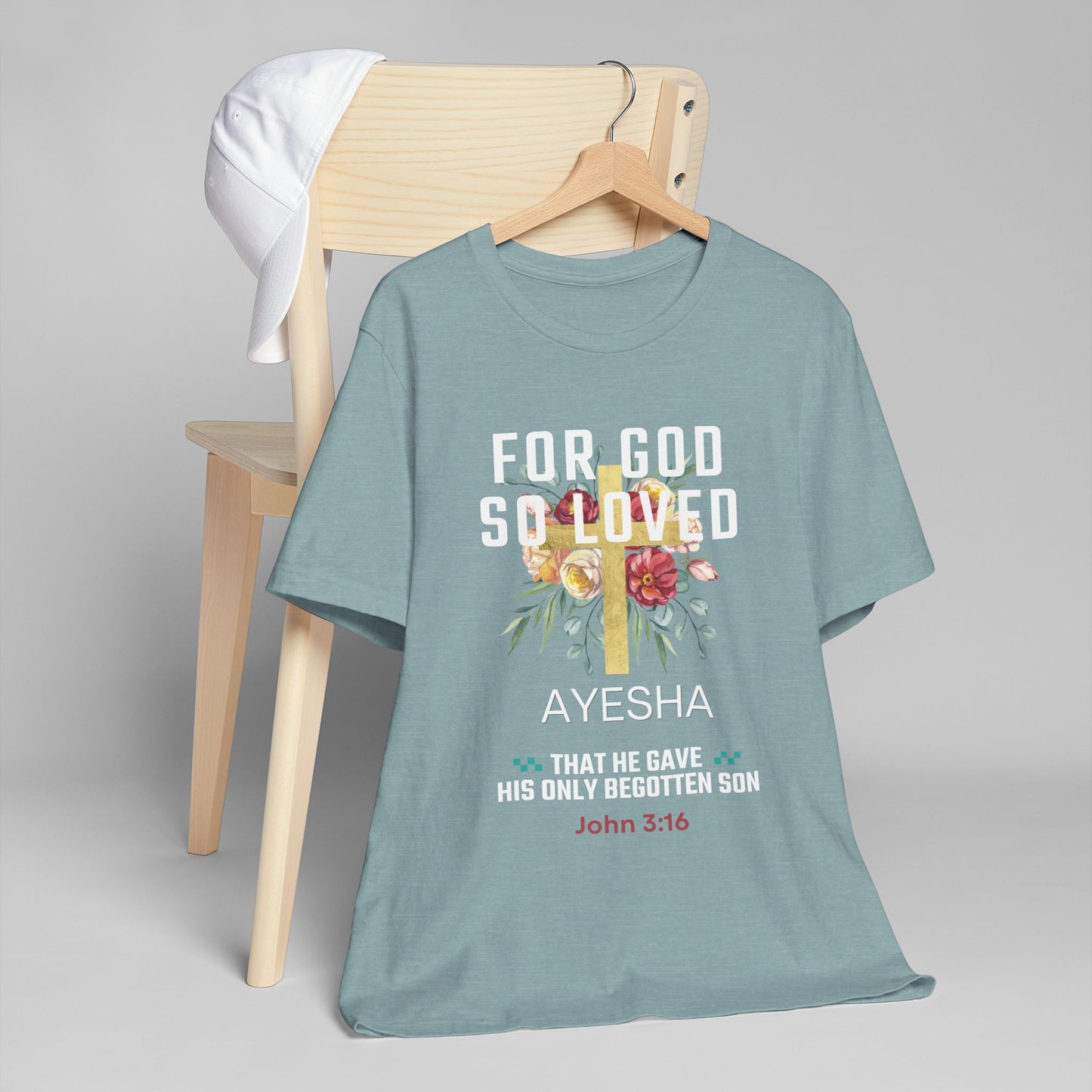 Faith Over Everything “With Jesus” Tee| Unisex Jersey Tee