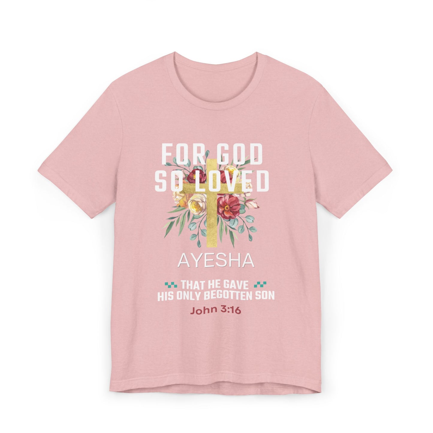 Faith Over Everything “With Jesus” Tee| Unisex Jersey Tee