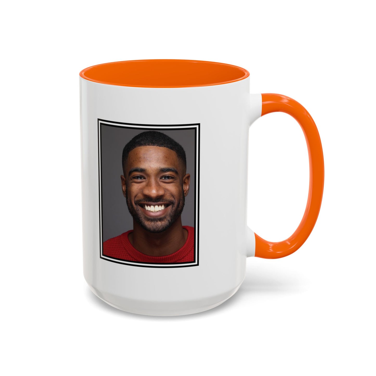 Custom Father's Day Accent Coffee Mug | 11oz & 15oz Personalized Ceramic Mug