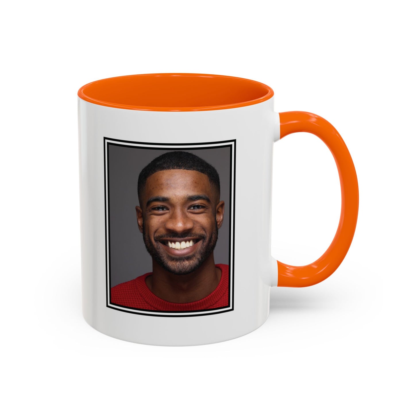 Custom Father's Day Accent Coffee Mug | 11oz & 15oz Personalized Ceramic Mug