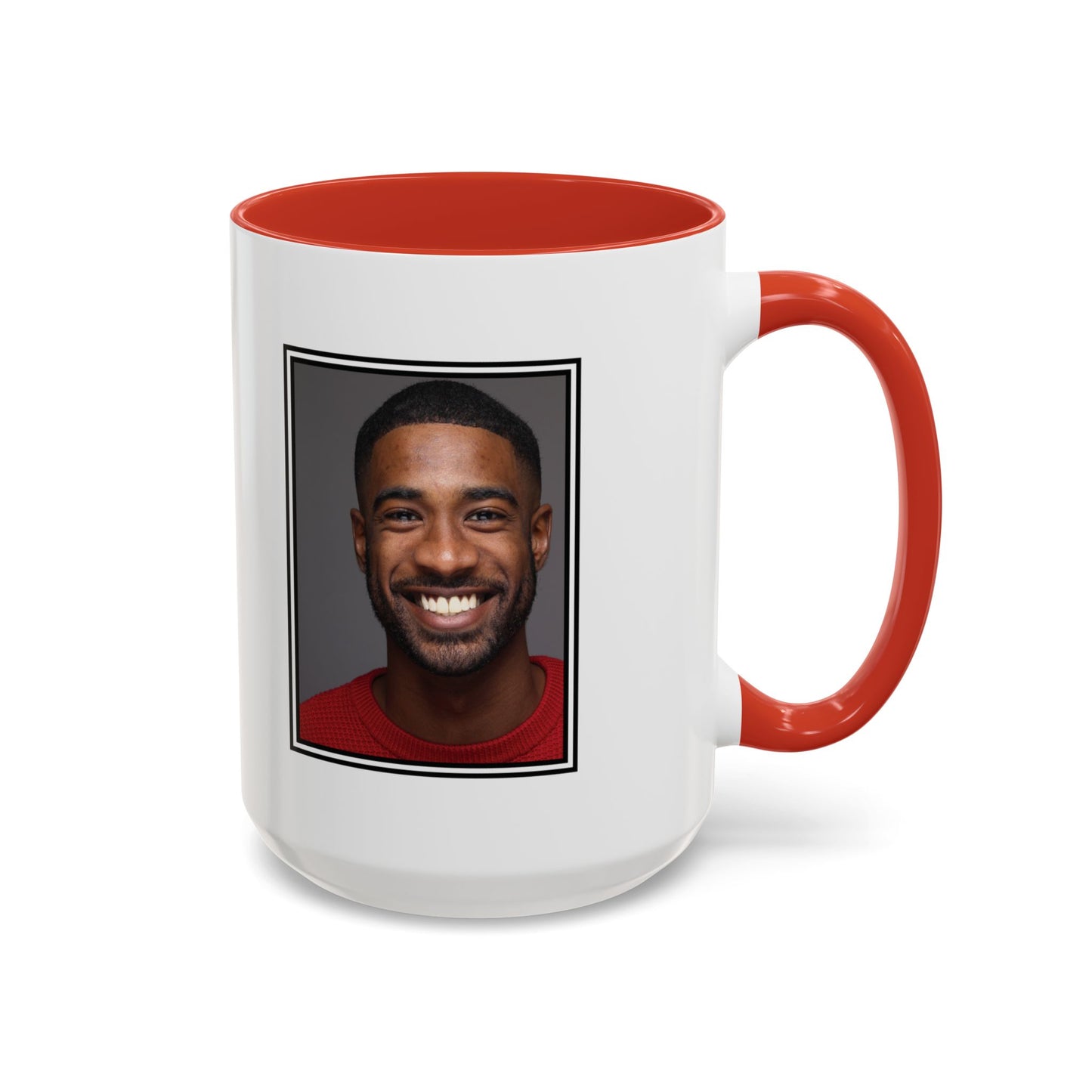 Custom Father's Day Accent Coffee Mug | 11oz & 15oz Personalized Ceramic Mug