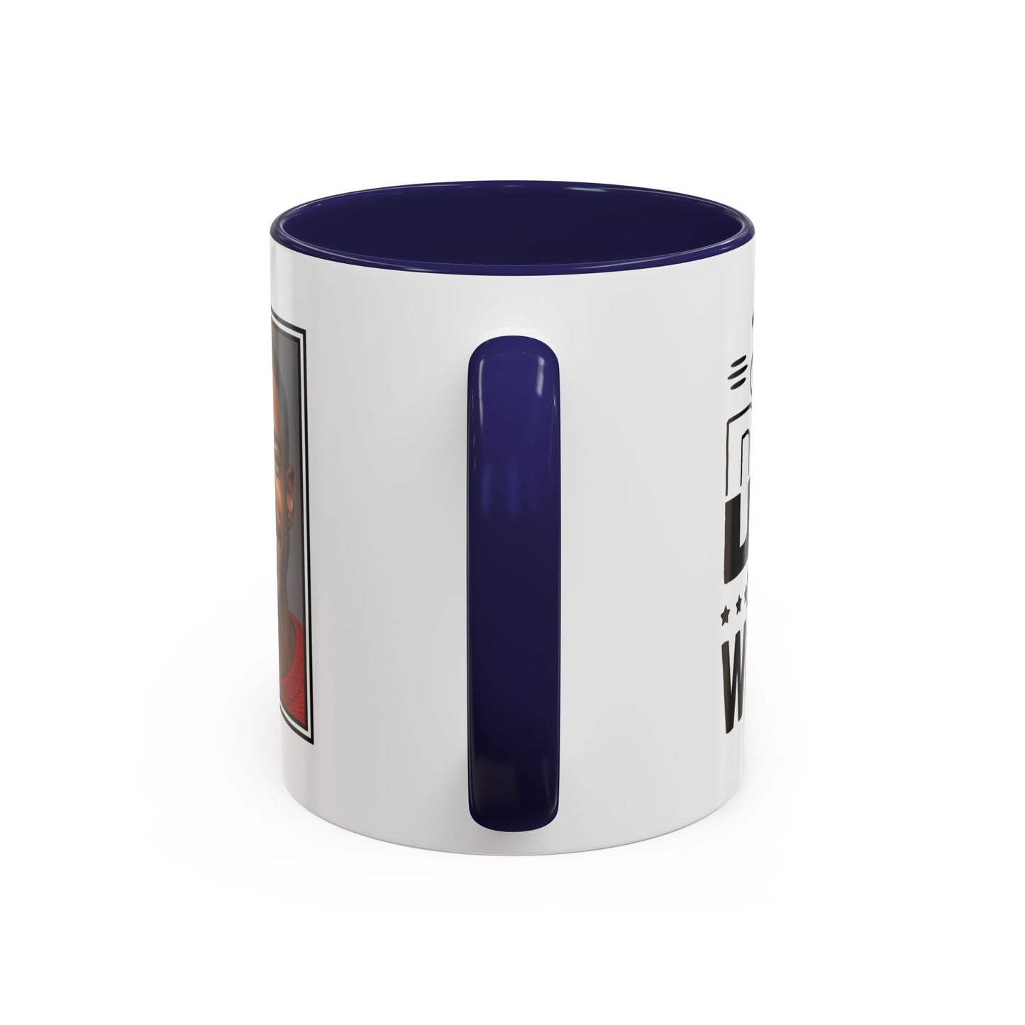 Custom Father's Day Accent Coffee Mug | 11oz & 15oz Personalized Ceramic Mug