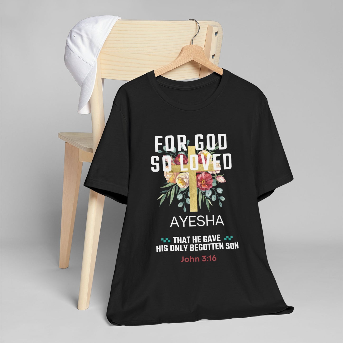 Faith Over Everything “With Jesus” Tee| Unisex Jersey Tee