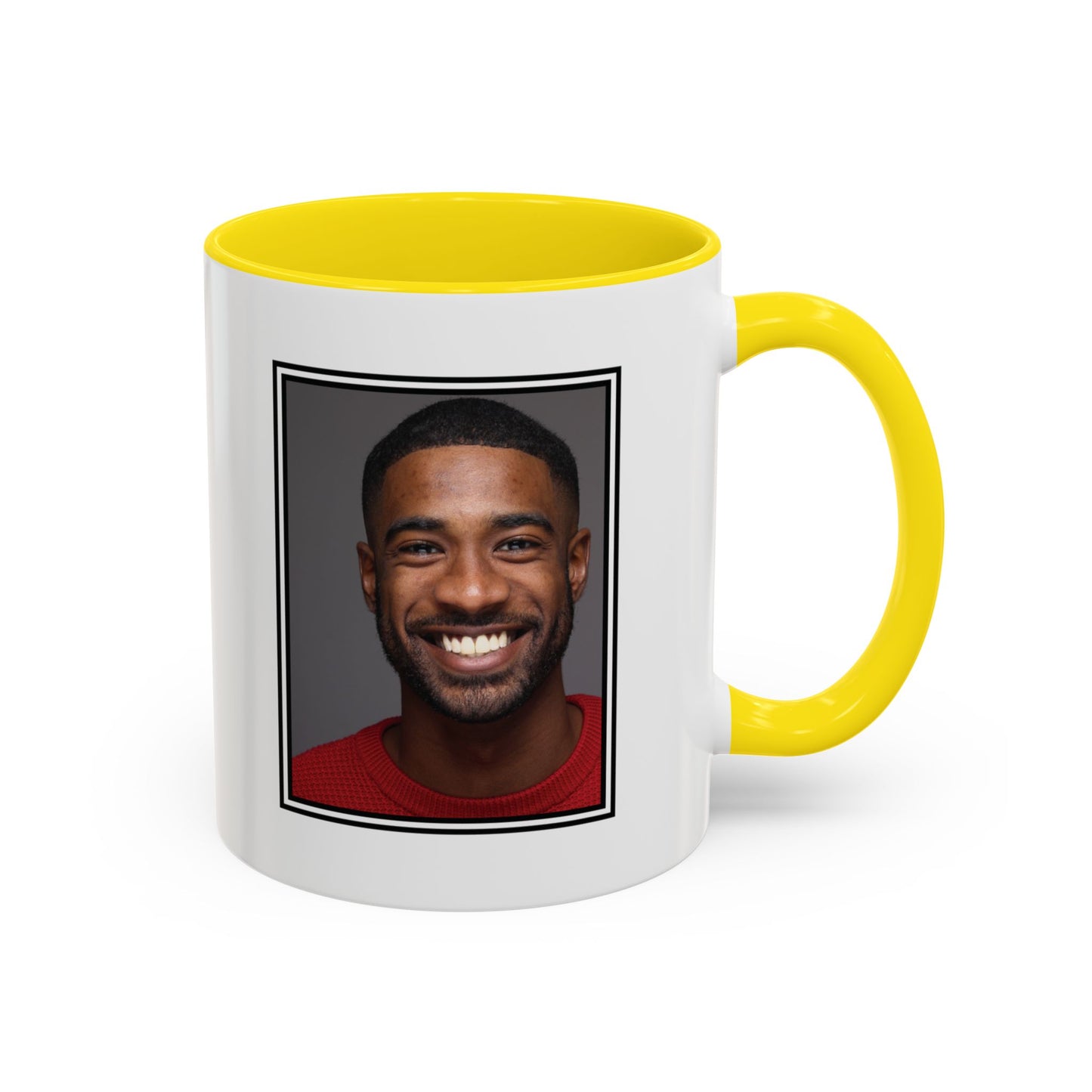 Custom Father's Day Accent Coffee Mug | 11oz & 15oz Personalized Ceramic Mug