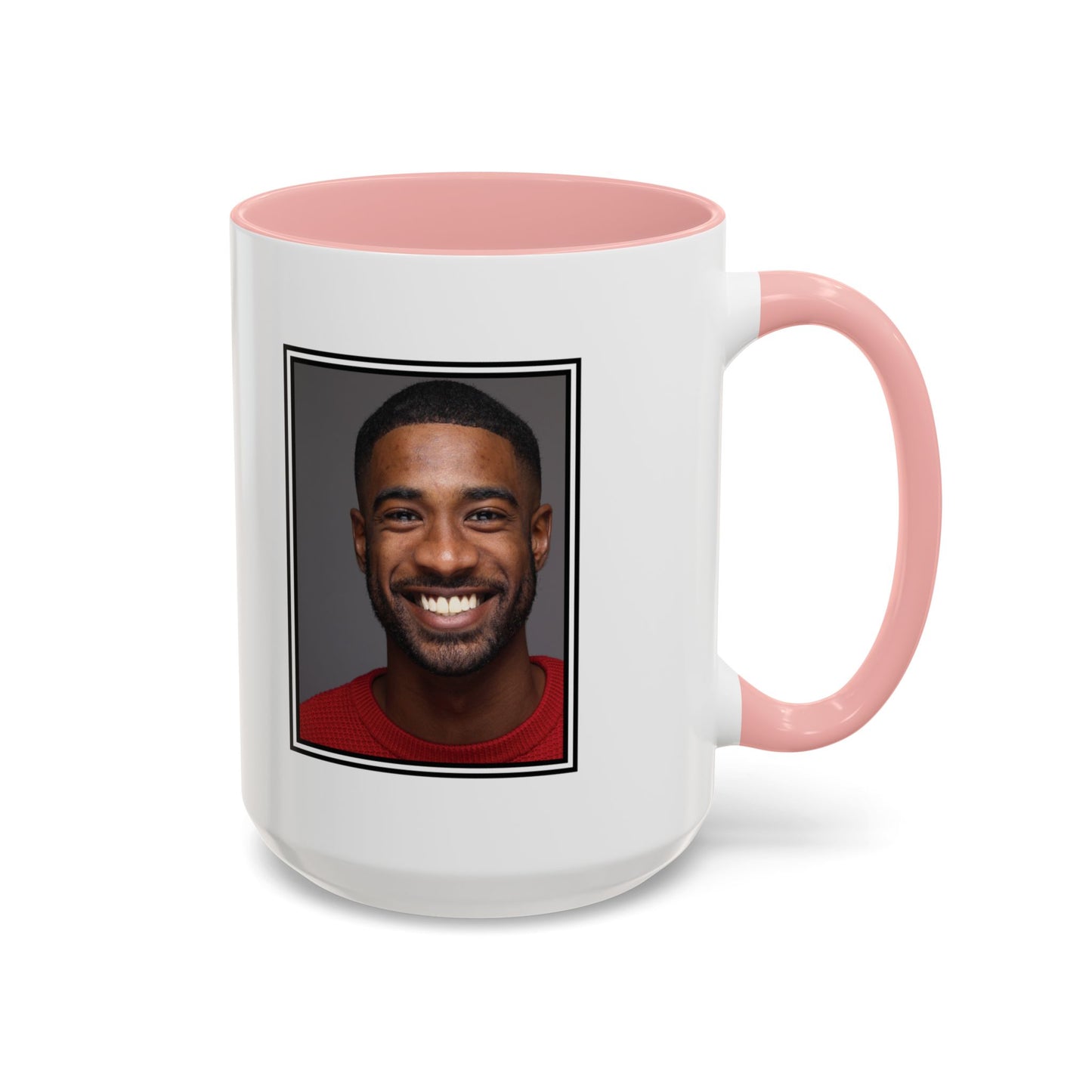 Custom Father's Day Accent Coffee Mug | 11oz & 15oz Personalized Ceramic Mug