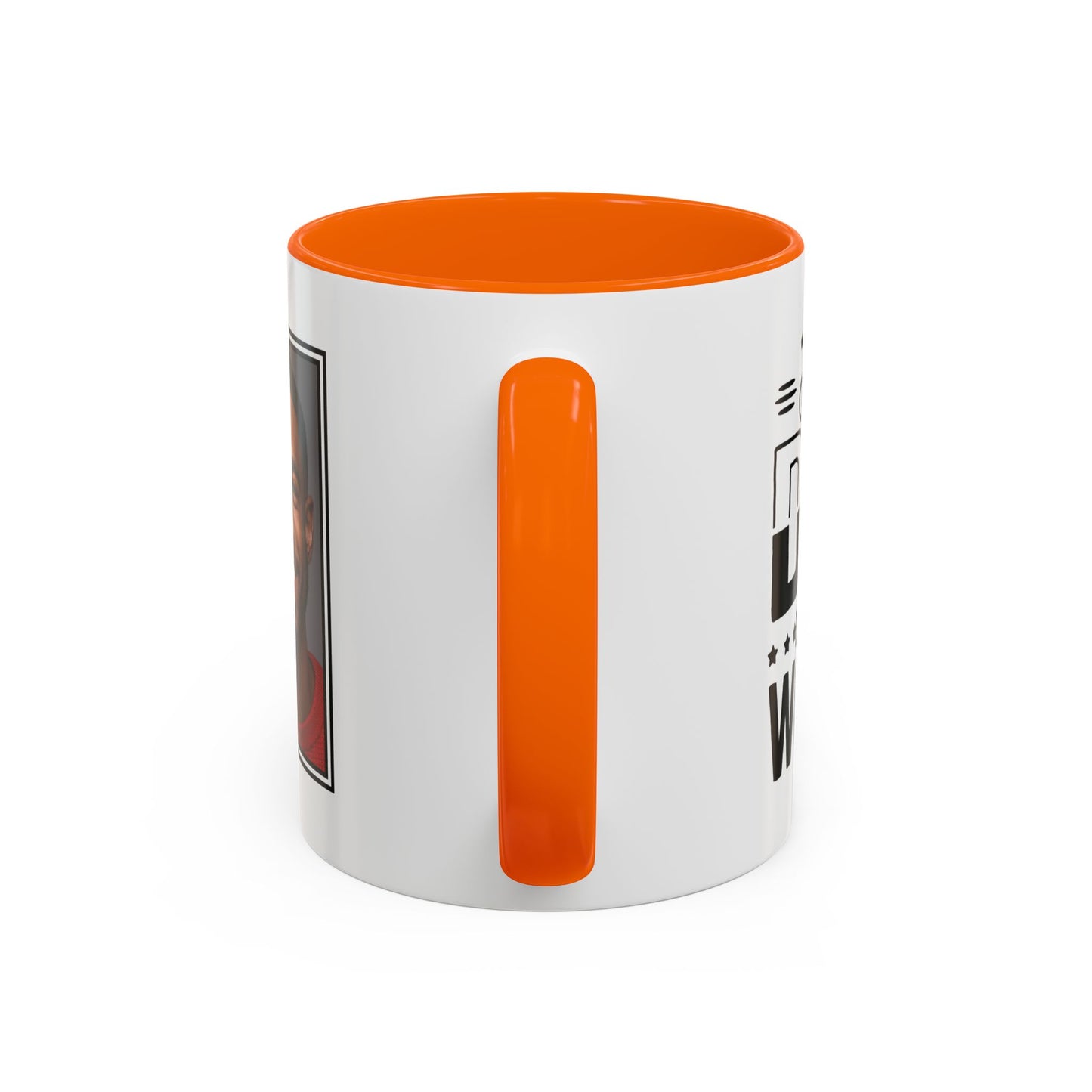 Custom Father's Day Accent Coffee Mug | 11oz & 15oz Personalized Ceramic Mug