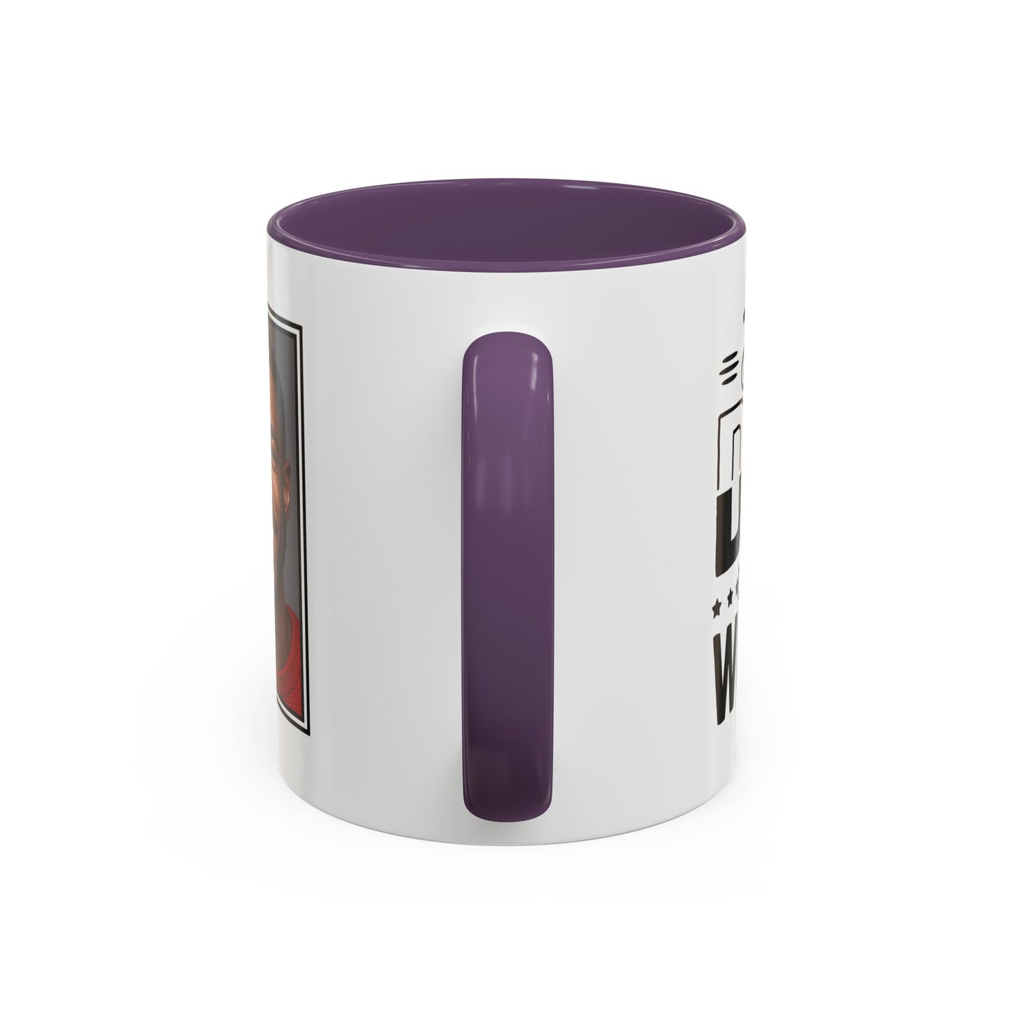 Custom Father's Day Accent Coffee Mug | 11oz & 15oz Personalized Ceramic Mug