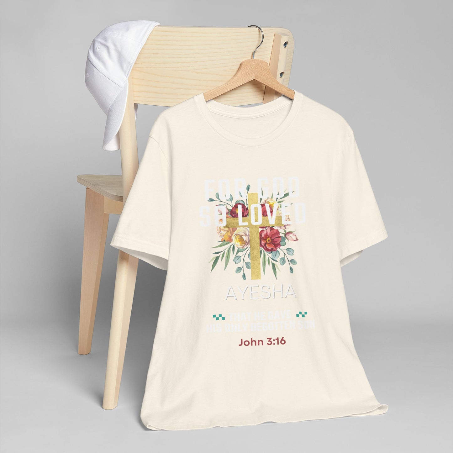 Faith Over Everything “With Jesus” Tee| Unisex Jersey Tee