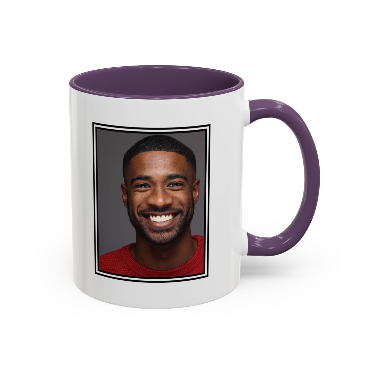 Custom Father's Day Accent Coffee Mug | 11oz & 15oz Personalized Ceramic Mug