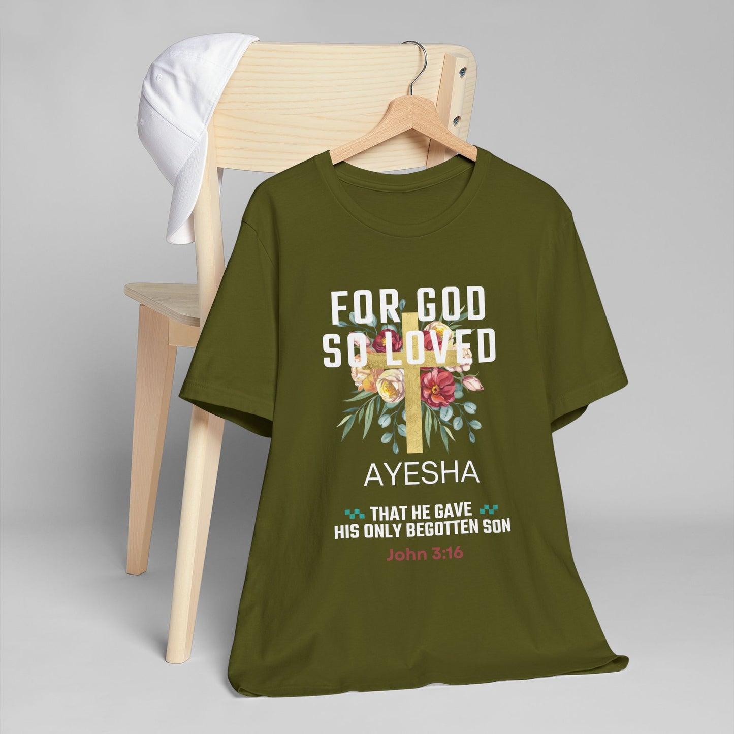 Faith Over Everything “With Jesus” Tee| Unisex Jersey Tee