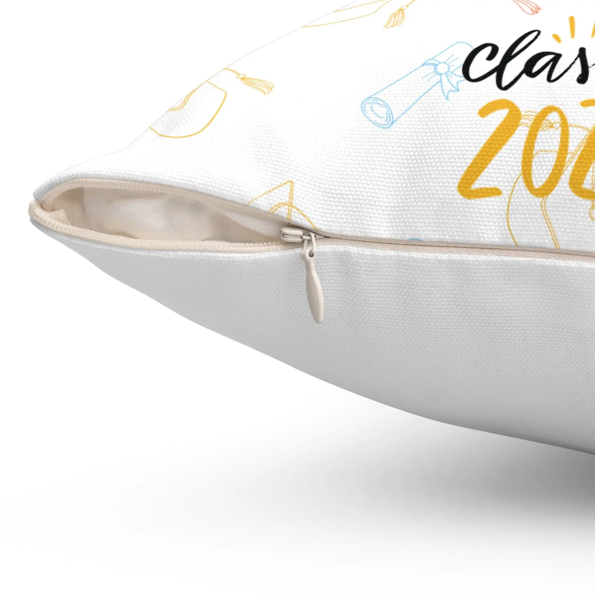 2025 Graduate Spun Polyester Square Pillow Printify