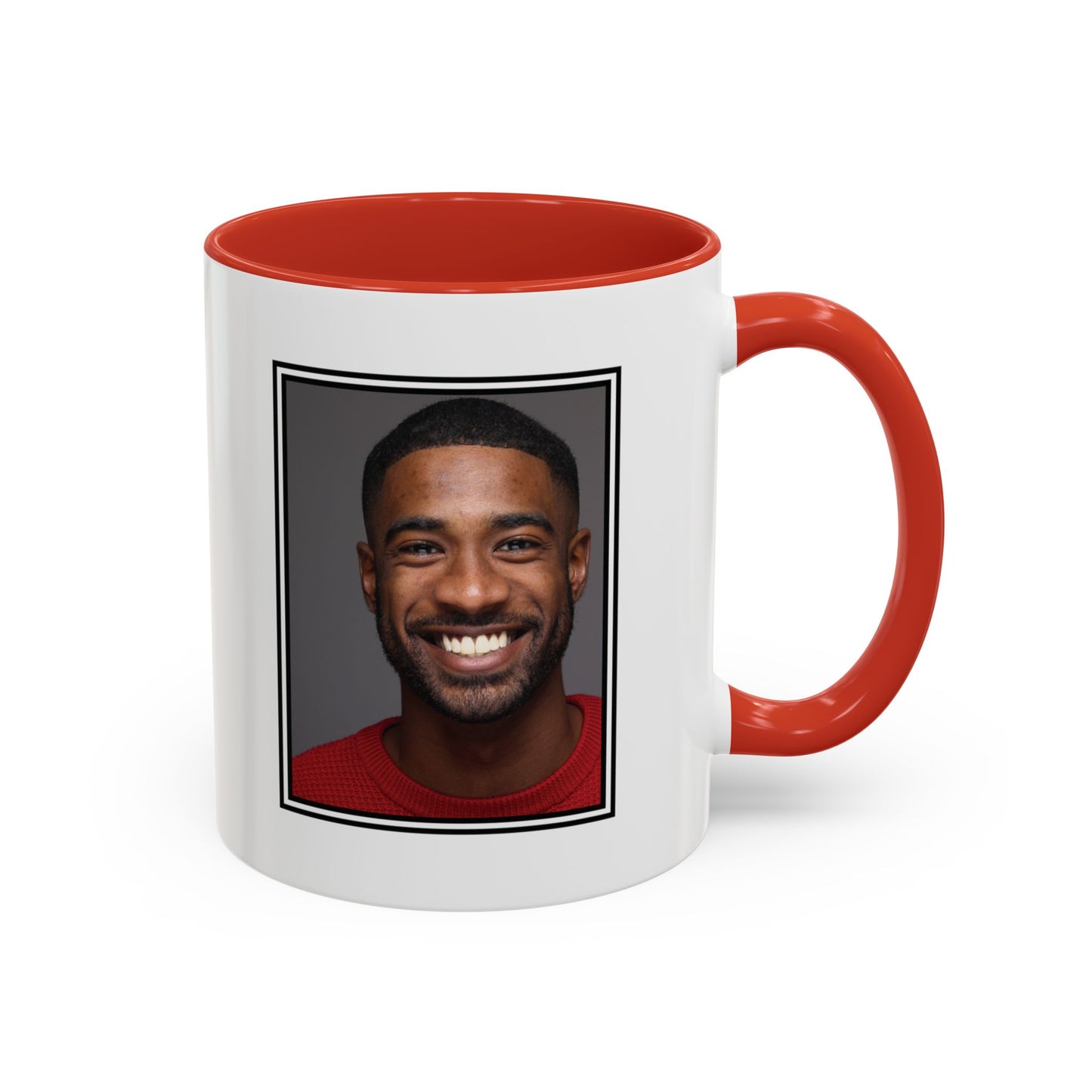 Custom Father's Day Accent Coffee Mug | 11oz & 15oz Personalized Ceramic Mug