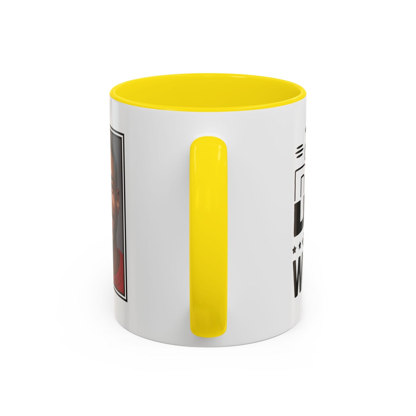Custom Father's Day Accent Coffee Mug | 11oz & 15oz Personalized Ceramic Mug