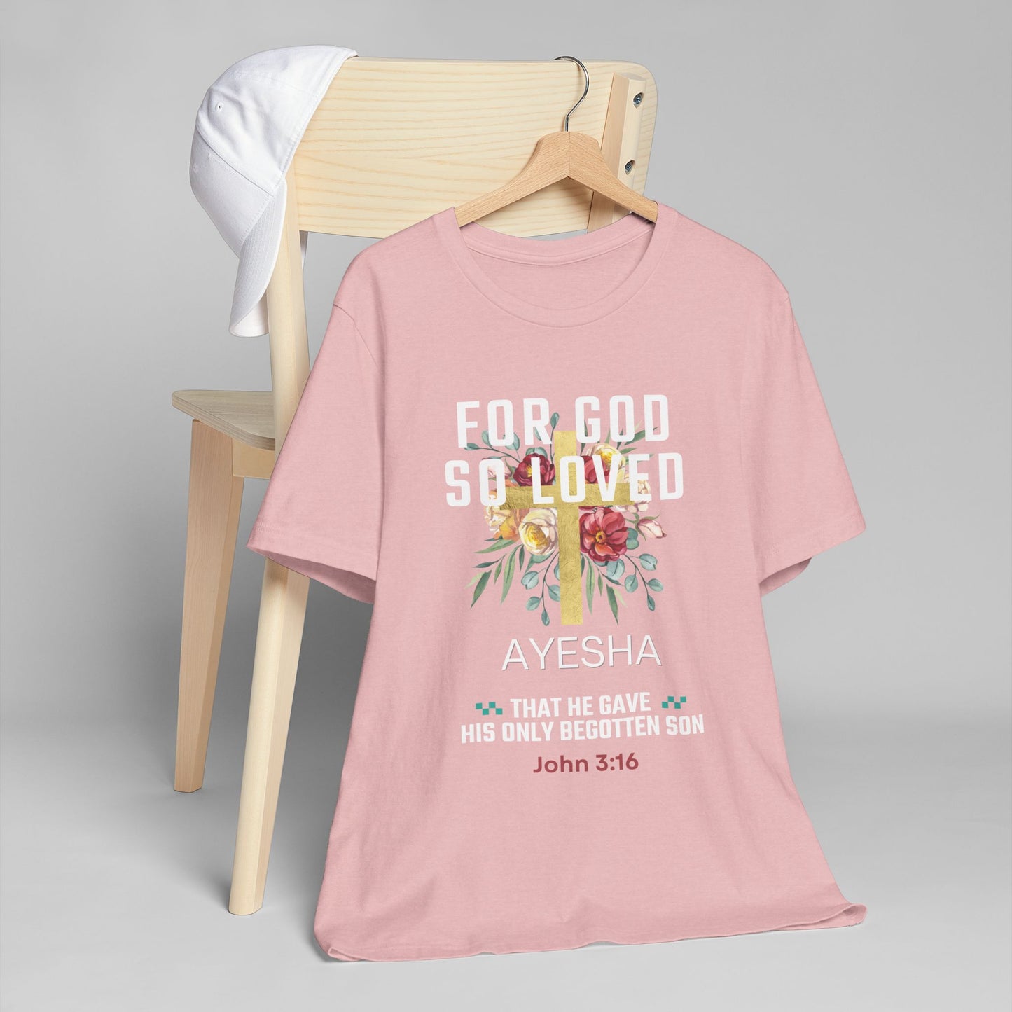 Faith Over Everything “With Jesus” Tee| Unisex Jersey Tee