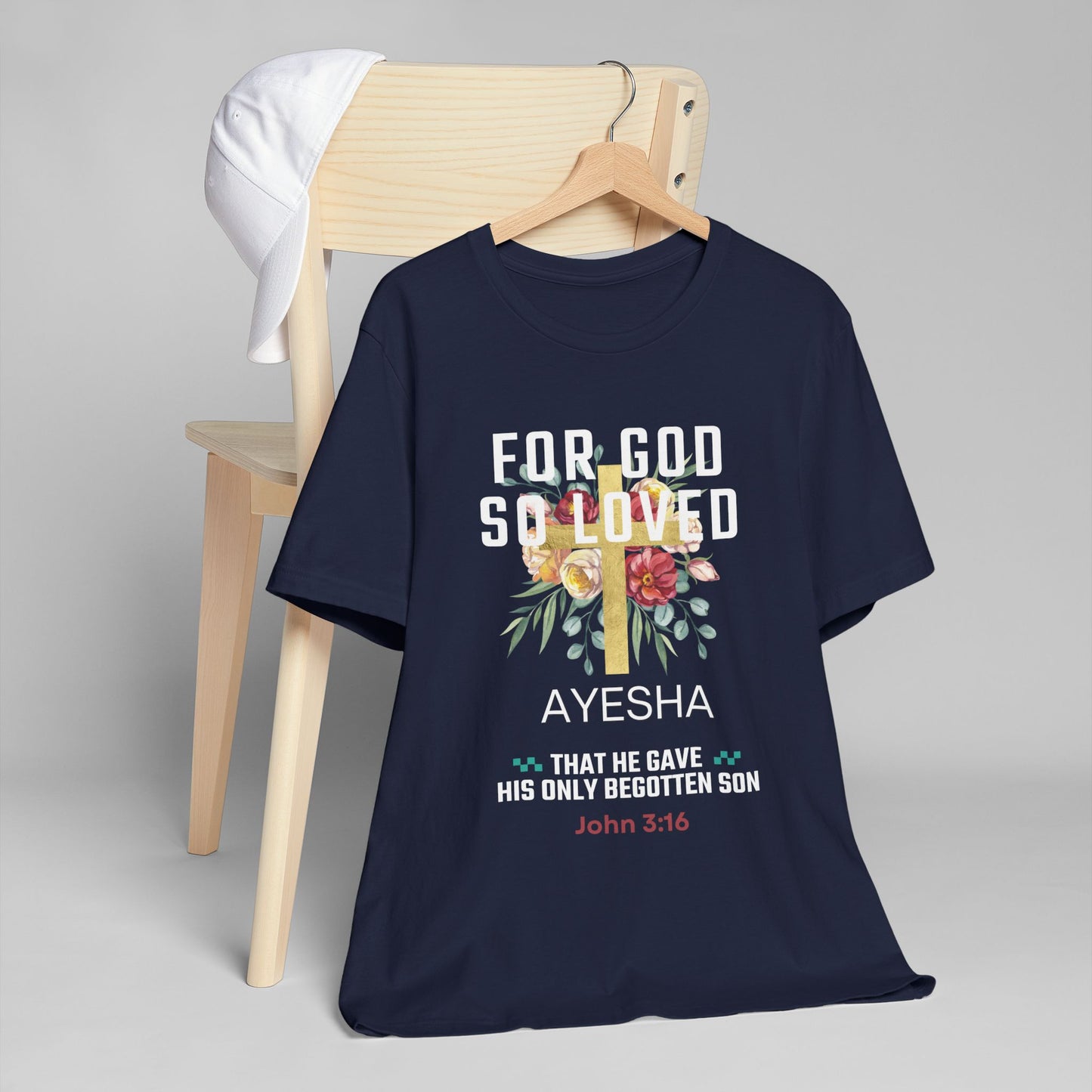 Faith Over Everything “With Jesus” Tee| Unisex Jersey Tee
