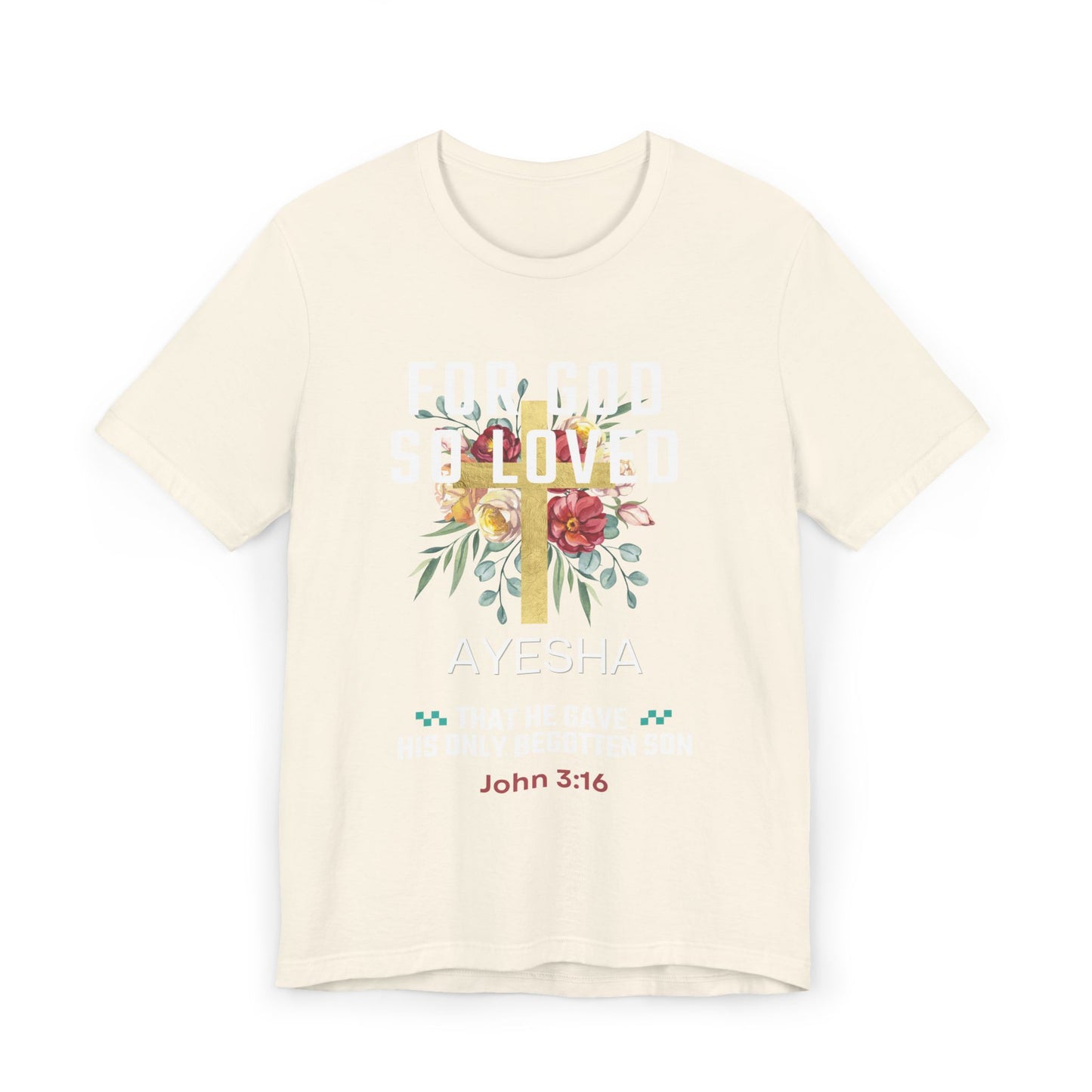 Faith Over Everything “With Jesus” Tee| Unisex Jersey Tee