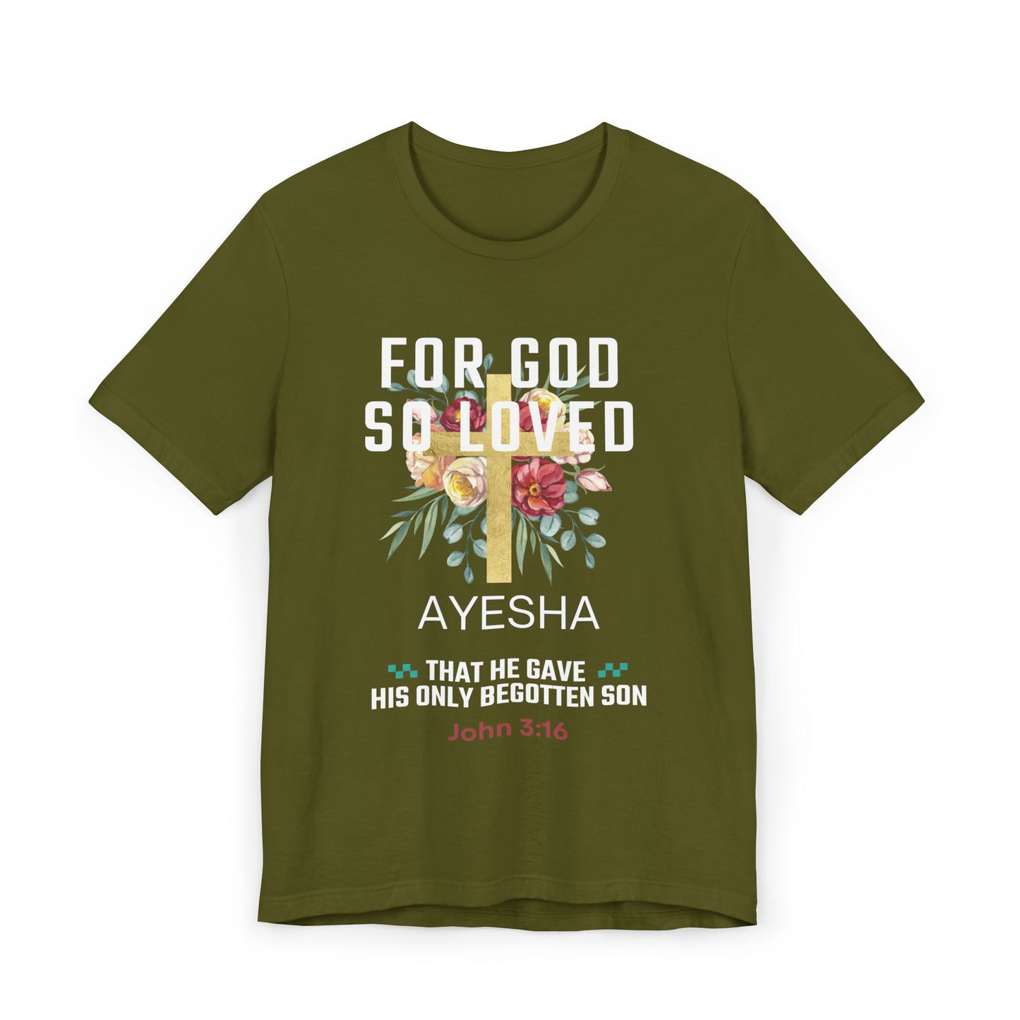 Faith Over Everything “With Jesus” Tee| Unisex Jersey Tee