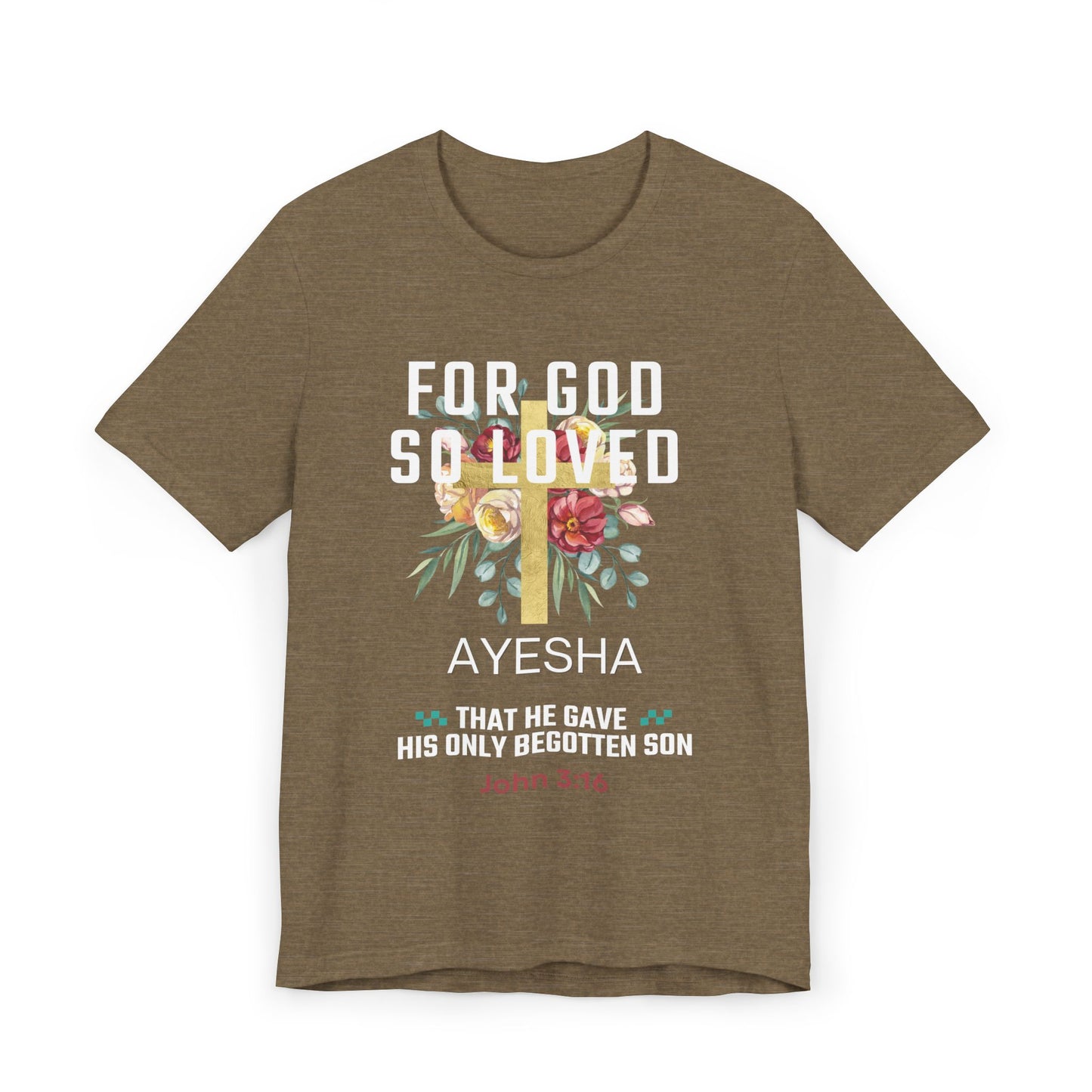 Faith Over Everything “With Jesus” Tee| Unisex Jersey Tee