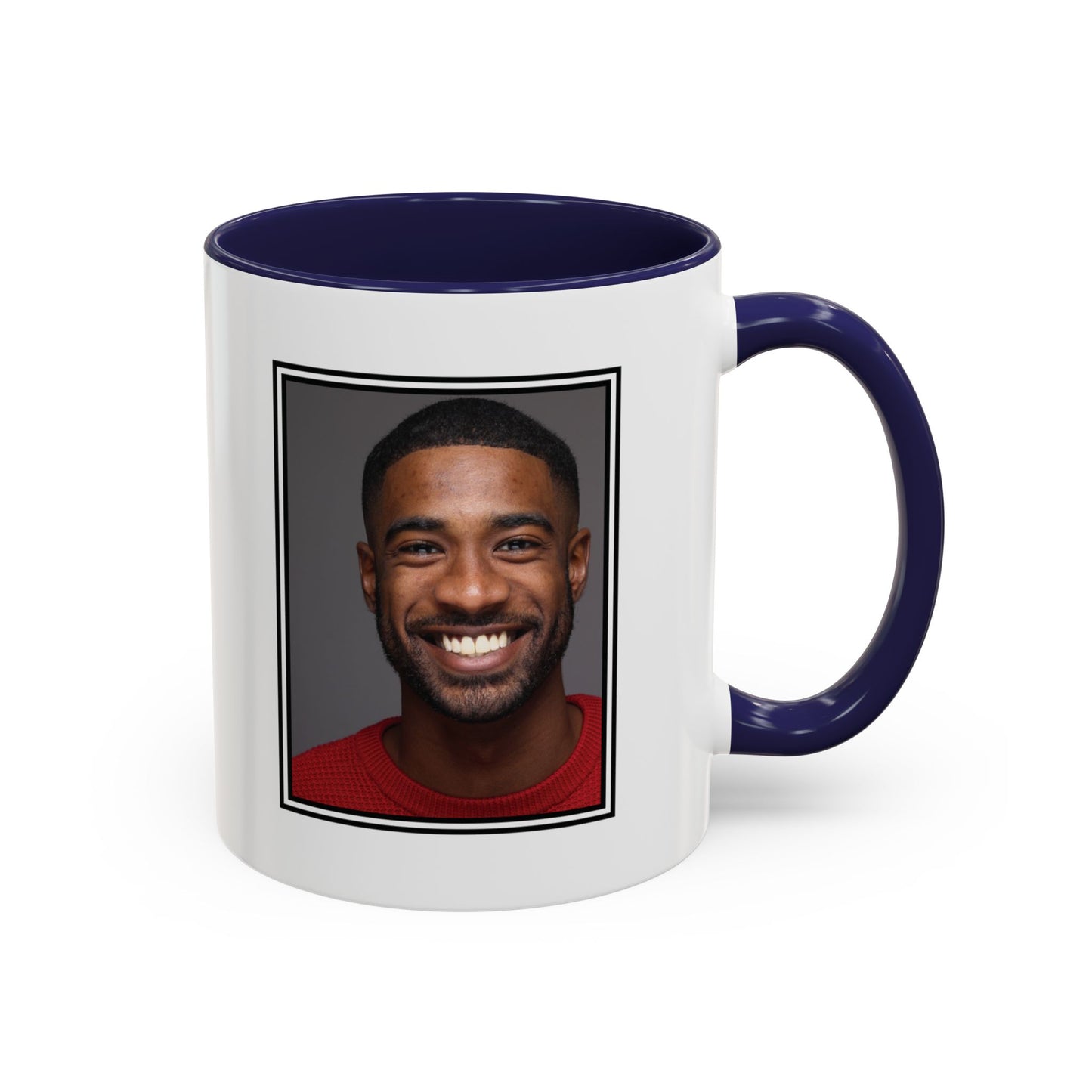 Custom Father's Day Accent Coffee Mug | 11oz & 15oz Personalized Ceramic Mug