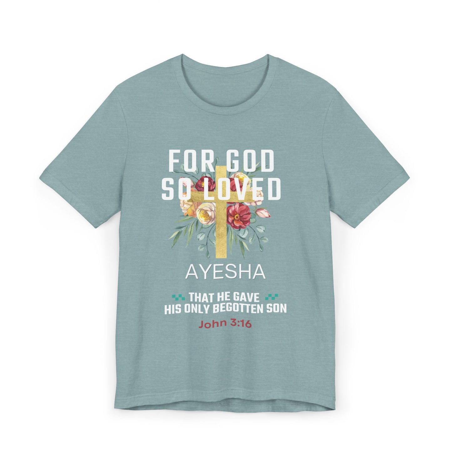 Faith Over Everything “With Jesus” Tee| Unisex Jersey Tee