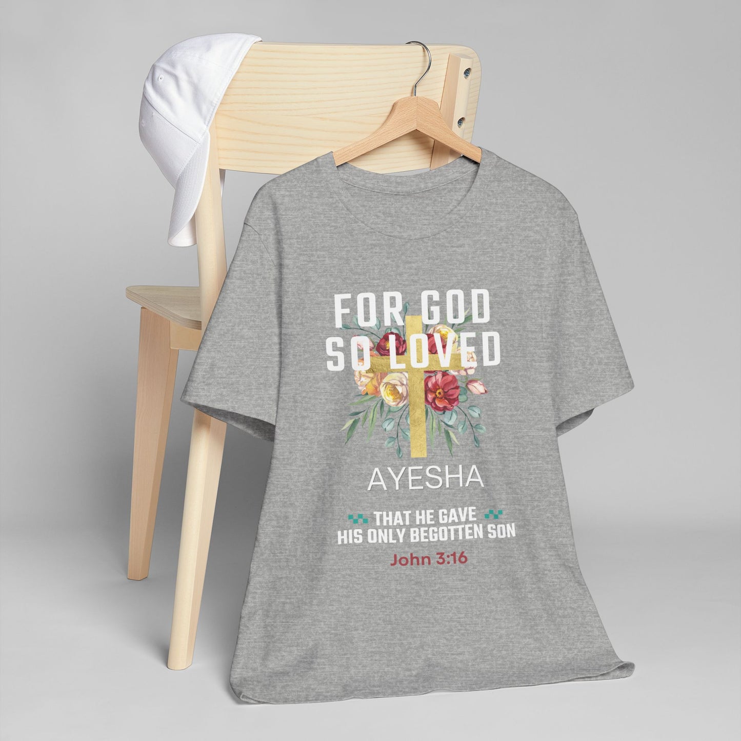 Faith Over Everything “With Jesus” Tee| Unisex Jersey Tee