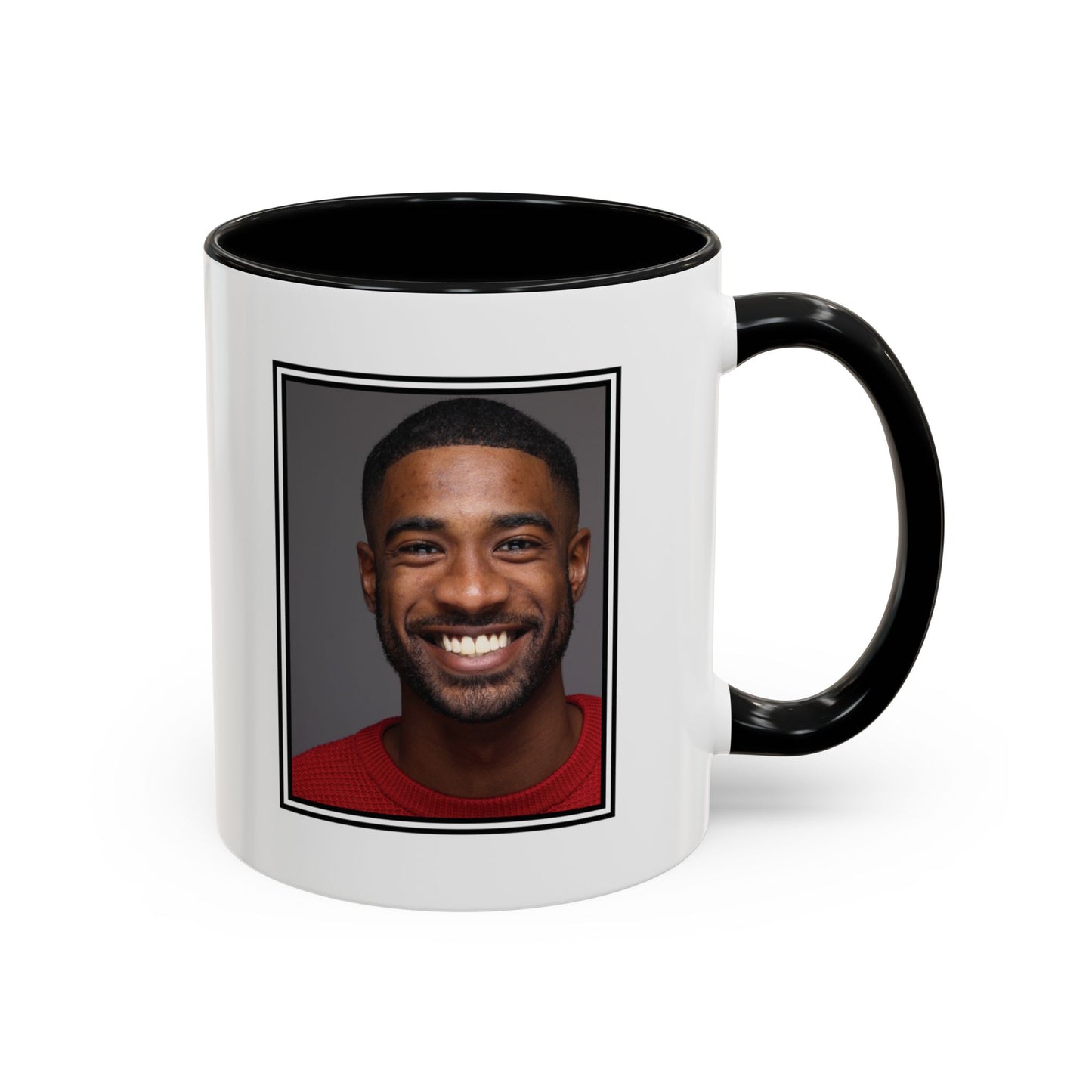Custom Father's Day Accent Coffee Mug | 11oz & 15oz Personalized Ceramic Mug