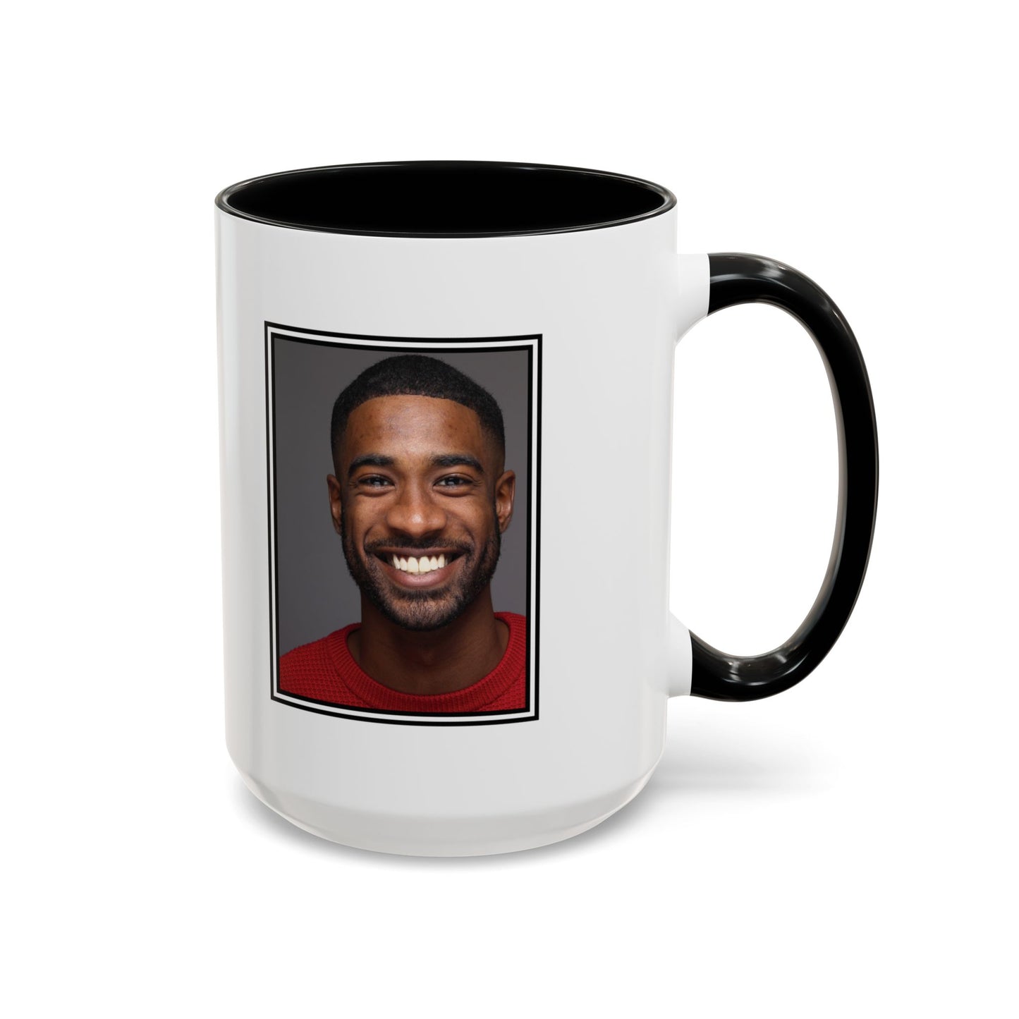 Custom Father's Day Accent Coffee Mug | 11oz & 15oz Personalized Ceramic Mug