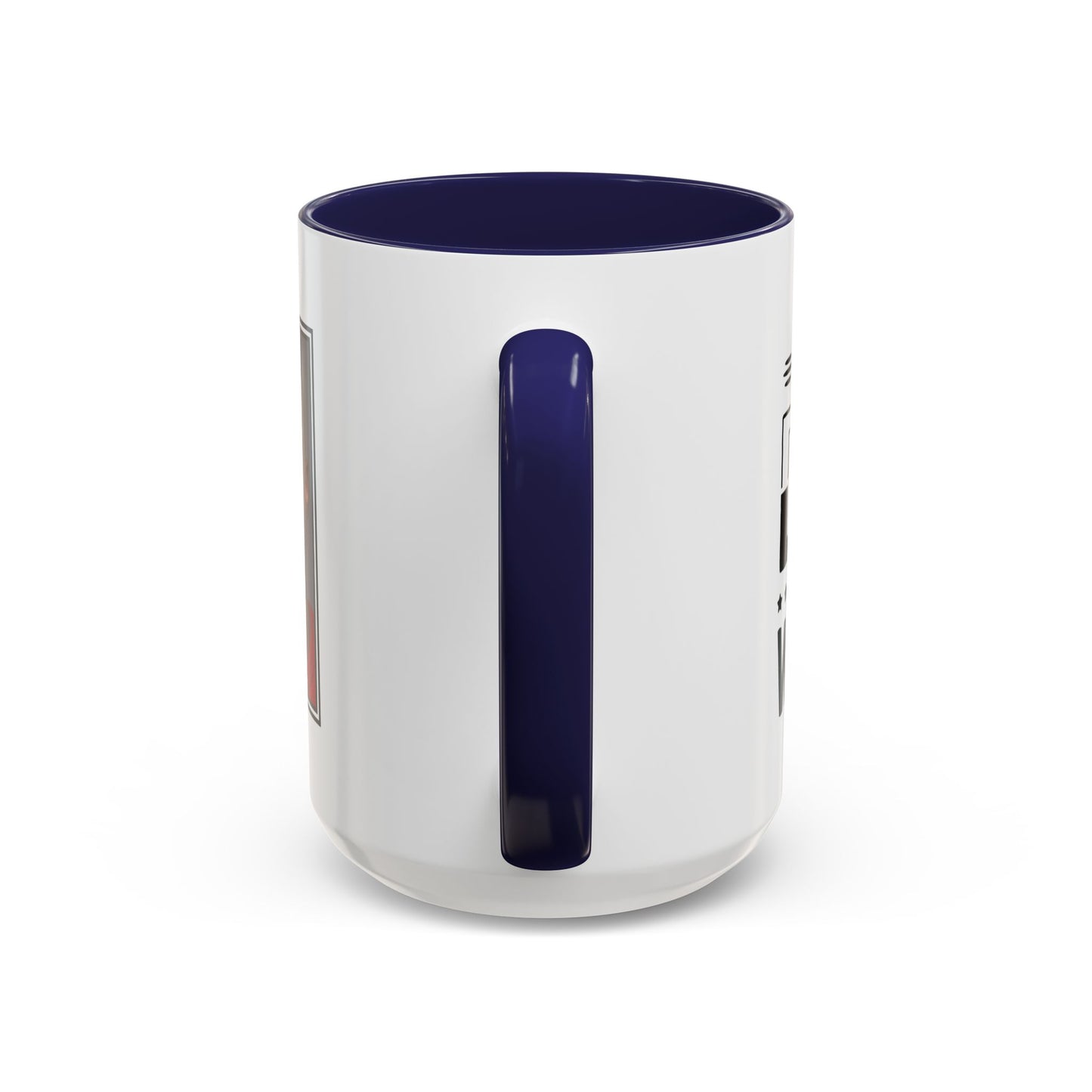 Custom Father's Day Accent Coffee Mug | 11oz & 15oz Personalized Ceramic Mug