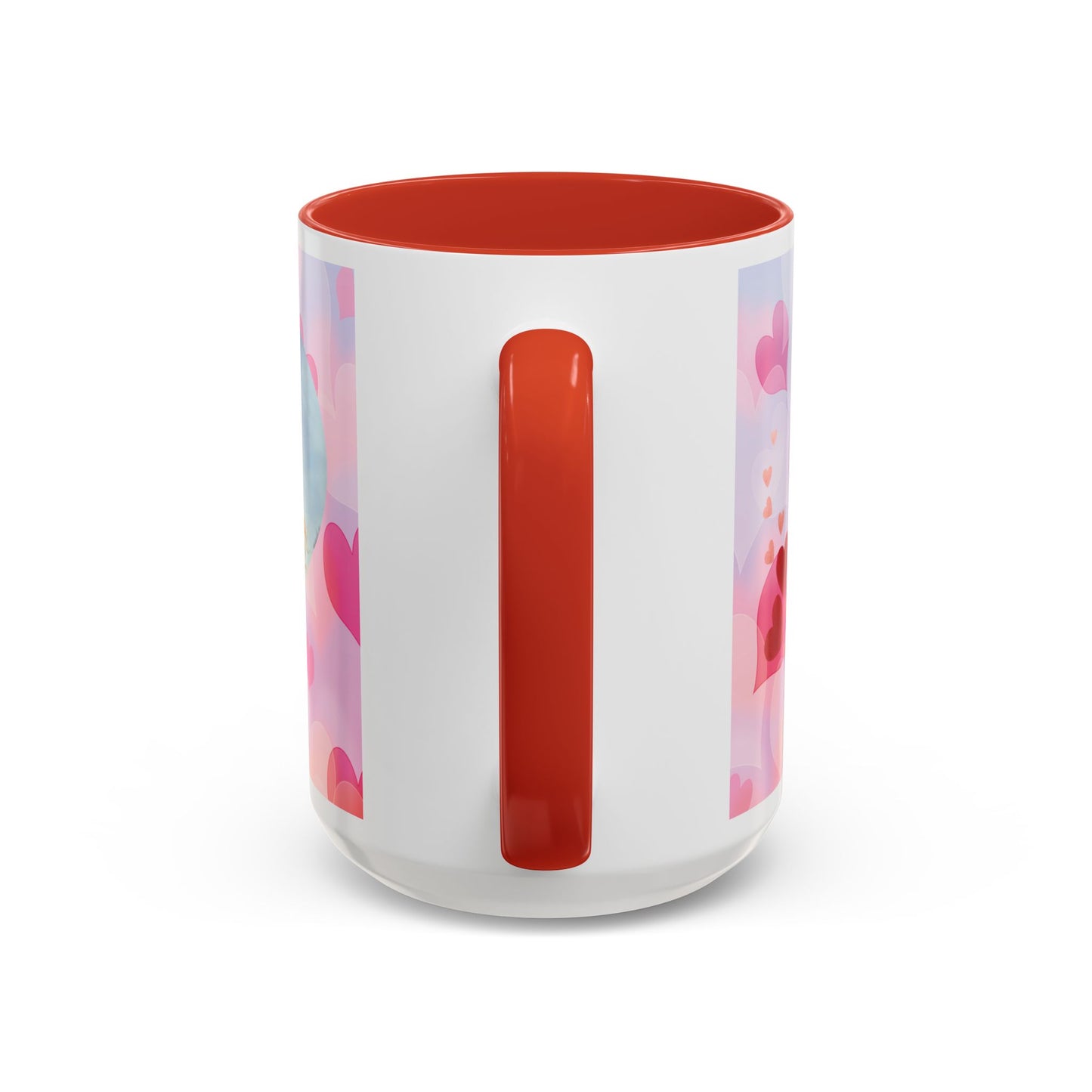 Valentine’s Day Mug Set – Romantic Heart & Custom Photo Design