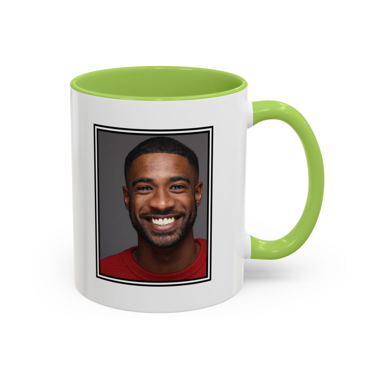 Custom Father's Day Accent Coffee Mug | 11oz & 15oz Personalized Ceramic Mug