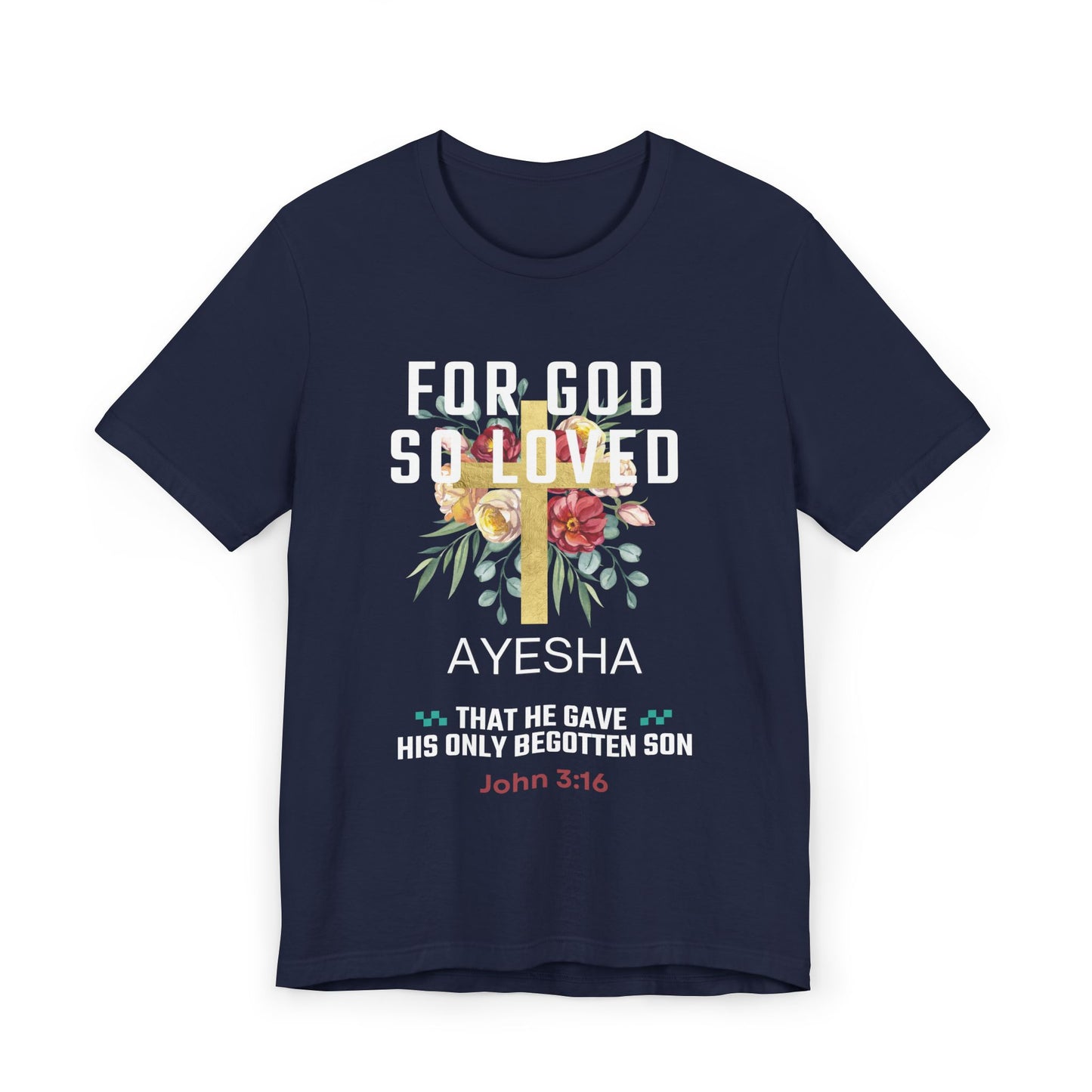 Faith Over Everything “With Jesus” Tee| Unisex Jersey Tee