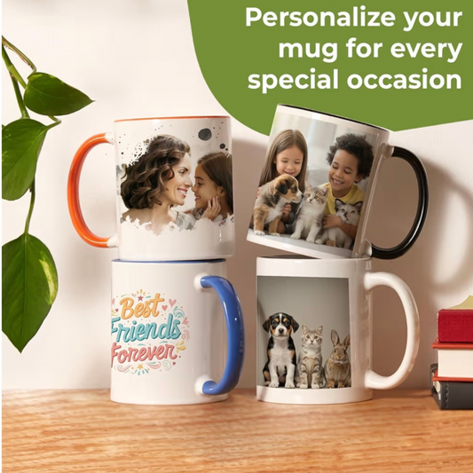 Custom ceramic mug by Makarios kustom printing