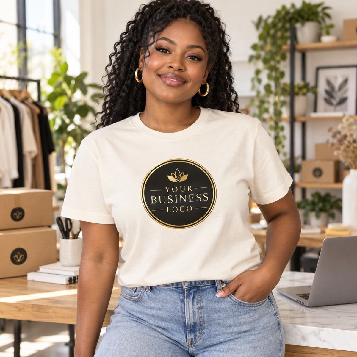Custom Personalized T‑Shirt – Add Your Photo, Logo, Name or Design