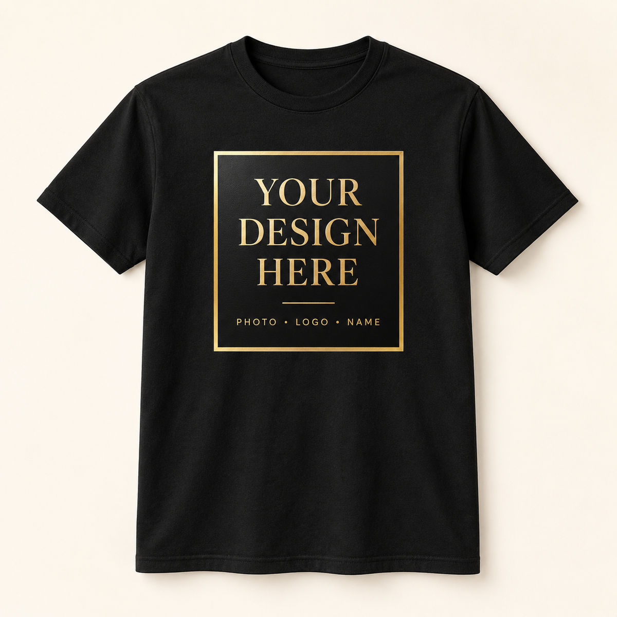 Custom Personalized T‑Shirt – Add Your Photo, Logo, Name or Design