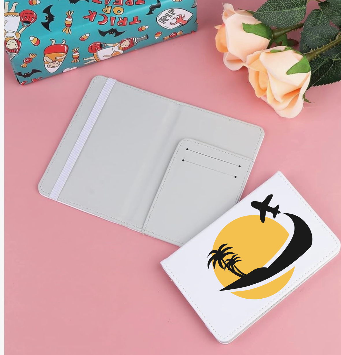 " Custom Passport Cover – “Travel Edition” (Personalized)