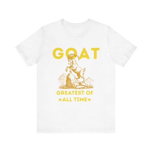 GOAT Greatest of All Time T-Shirt - Makarios kustom printing
